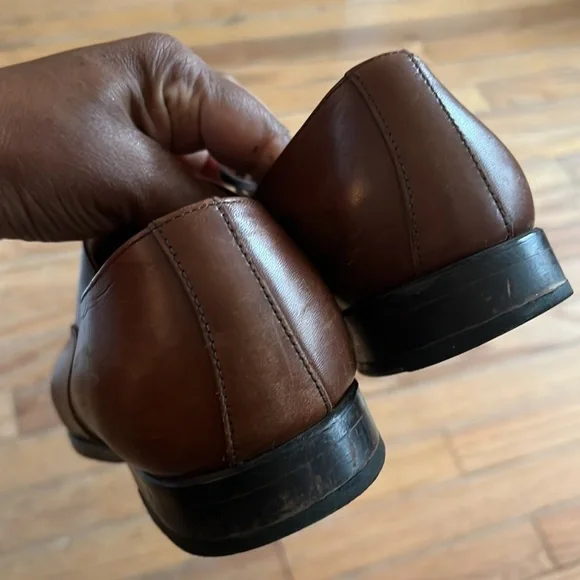 Jack Erwin brown Oxford derby shoes size 10 - Picture 4 of 9